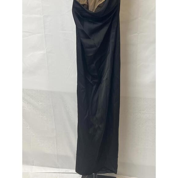 NBD NALANI DRESS maxi black strapless lace - Picture 4 of 8